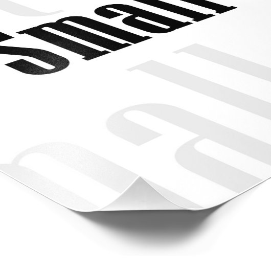 Samurai motivierend Poster (Ecke)