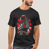 Samurai motorcyclist T-Shirt (Vorderseite)