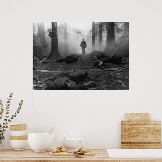 Samurai Movie Poster (Küche)