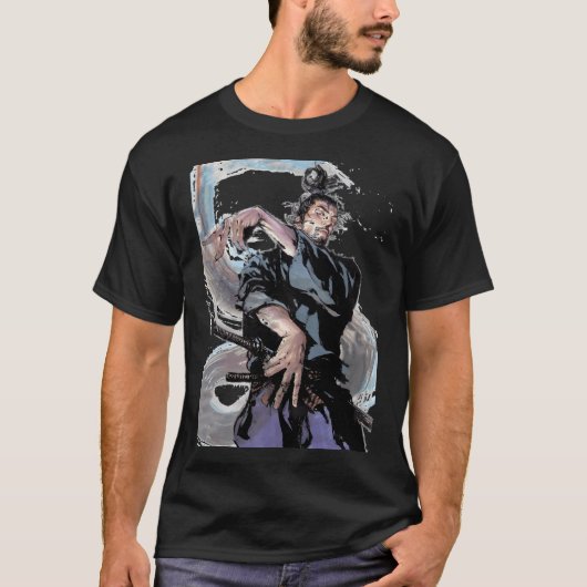 Samurai Musashi Miyamoto T-Shirt (Vorderseite)