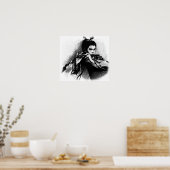 Samurai-Musiker Poster (Küche)