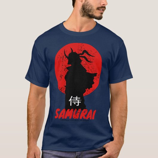 Samurai Mut Loyalty Ehre T-Shirt (Vorderseite)