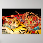 Samurai Nebuta Float Print Poster (Vorne)