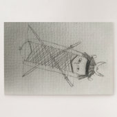 Samurai ninja Hotdog Puzzle (Horizontal)