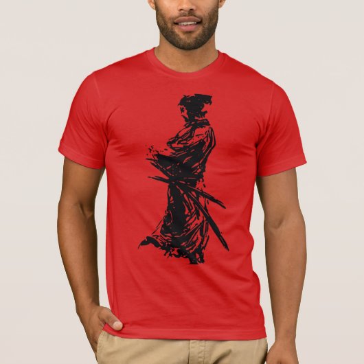 Samurai Ninja Shirt Tshirt musashi (Vorderseite)