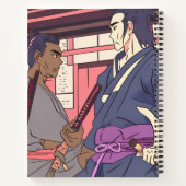 Samurai Notizblock (Rückseite)