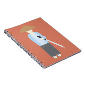 Samurai Notizblock (Rechte Seite)