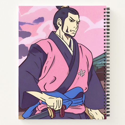Samurai Notizblock (Rückseite)