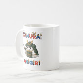 Samurai Onigiri Kaffeetasse (Vorderseite Links)