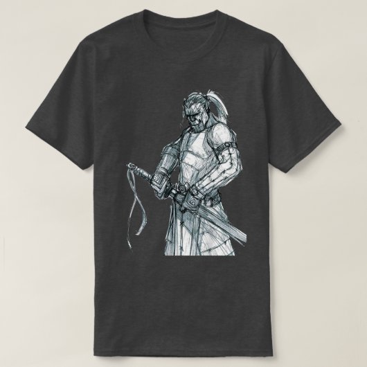 Samurai Orc (2) T-Shirt (Design vorne)