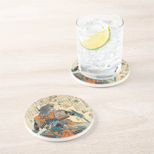 Samurai Orenji Untersetzer (Seite)