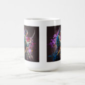Samurai Painting Classic Tasse, 15 oz Kaffeetasse (Mittel)