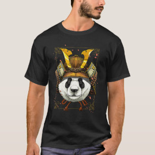 Samurai Panda Bear Japanischer Krieger Bushido Jap T-Shirt