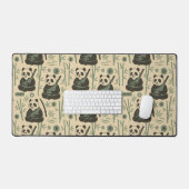 Samurai Panda Gaming Schreibtischunterlage (Tastatur & Maus)