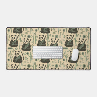 Samurai Panda Gaming Schreibtischunterlage