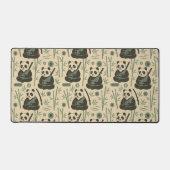 Samurai Panda Gaming Schreibtischunterlage (Vorderseite)