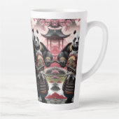 Samurai Panda in der traditionellen chinesischen L Milchtasse (Rechts)