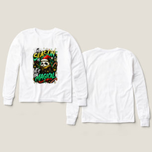 Samurai Panda Jungen Premium Cozy Weihnachts-Shirt
