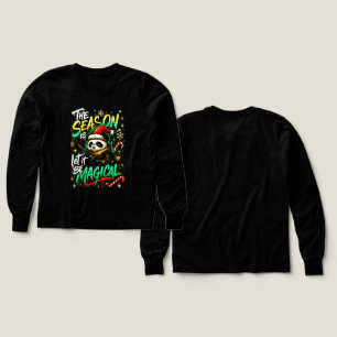 Samurai Panda Mädchen Premium Cozy Weihnachts-T-Sh