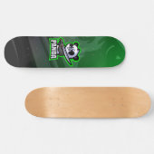 Samurai Panda Mascot Esport Skateboard (Horizontal)