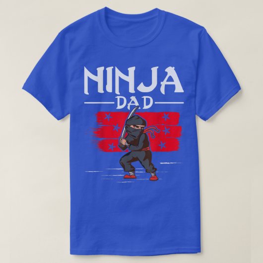 Samurai - Pater Ninja Vater T - Shirt Copy Copy Co (Design vorne)