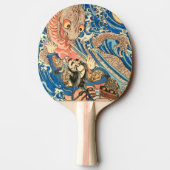 SAMURAI PING PONG PADDLE TISCHTENNIS SCHLÄGER (Rückseite)