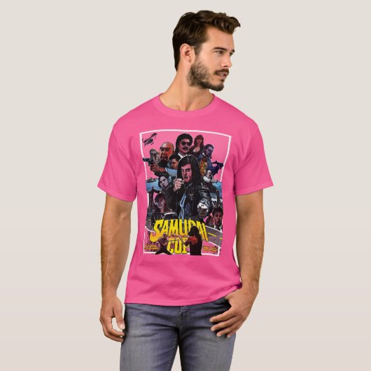 Samurai Polizist T-Shirt (Vorne ganz)