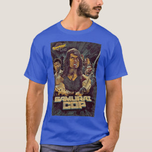 Samurai Polizist Wallpaper T-Shirt