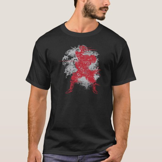 Samurai-Pose T-Shirt (Vorderseite)