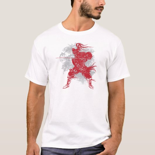 Samurai-Pose T-Shirt (Vorderseite)