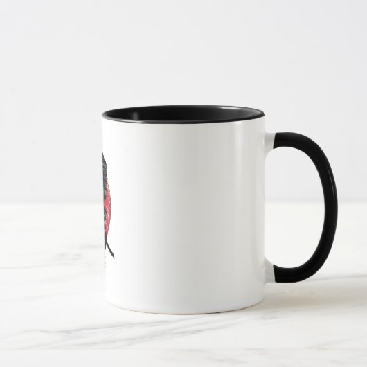 Samurai-Pose Tasse (Rechts)