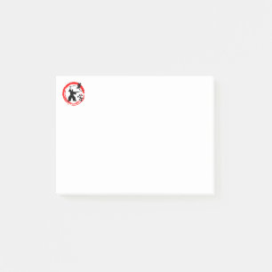 Samurai Post-it Klebezettel