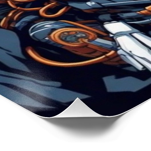 Samurai Poster (Ecke)