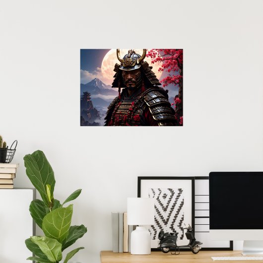 Samurai Poster (Heimbüro)