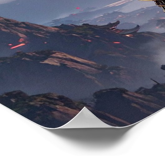 Samurai Poster (Ecke)