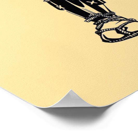 Samurai Poster (Ecke)