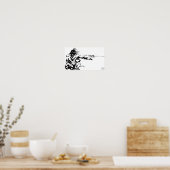 Samurai Poster (Küche)