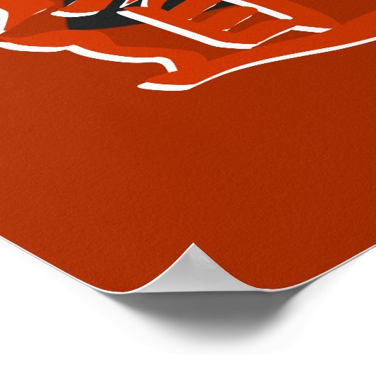 Samurai Poster (Ecke)