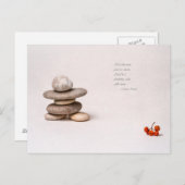 Samurai Postkarte (Vorne/Hinten)