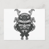 Samurai Postkarte (Vorderseite)