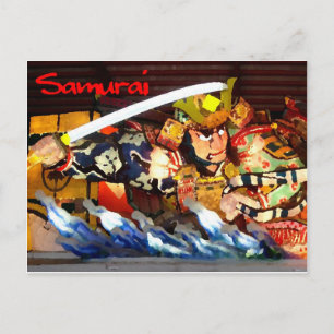 SAMURAI POSTKARTE