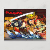 SAMURAI POSTKARTE (Vorderseite)