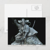 SAMURAI POSTKARTE (Vorne/Hinten)