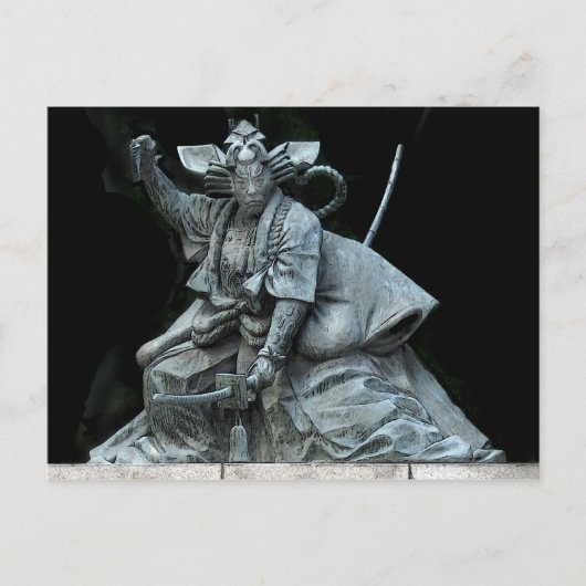 SAMURAI POSTKARTE (Vorderseite)