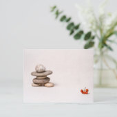 Samurai Postkarte (Stehend Vorderseite)