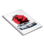 Samurai R32 japanisches Auto Notizblock (Rechte Seite)