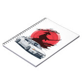 Samurai R32 japanisches Auto Notizblock (Linke Seite)