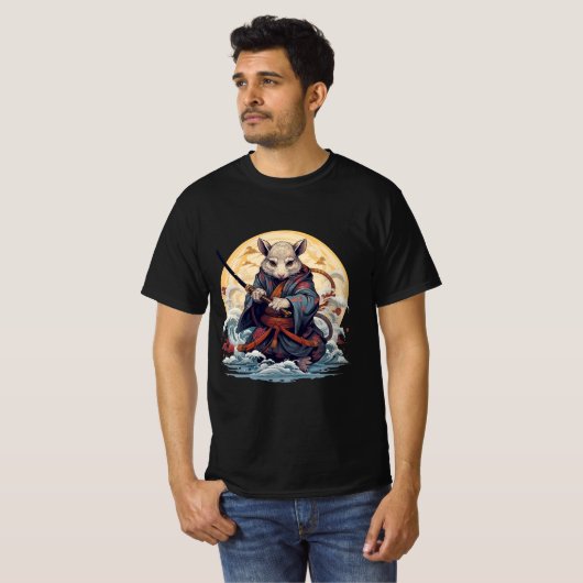 Samurai Rat Men's T-Shirts (Vorne ganz)