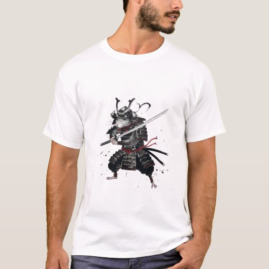 Samurai Rat Men's T-Shirts (Vorderseite)