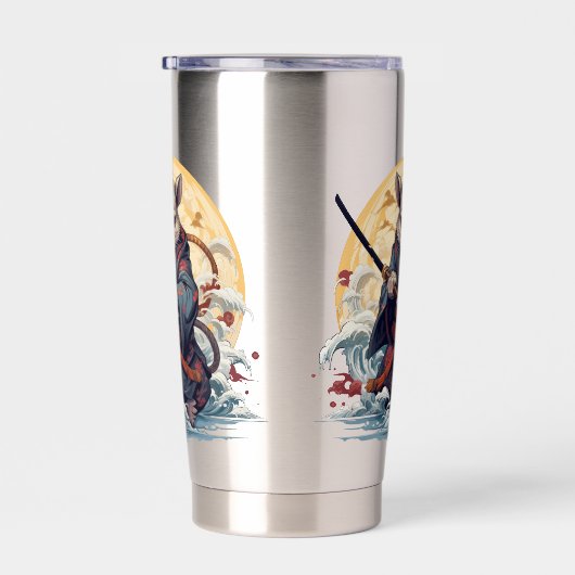 Samurai Rat  Thermobecher (Rechts)